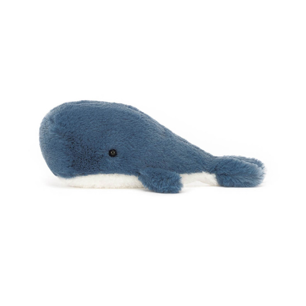 Jellycat Wavelly Whale Blue