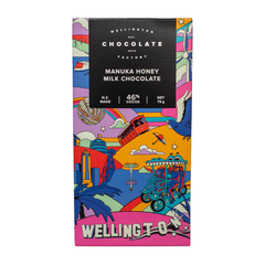 Wellington Chocolate Factory Honey Milk Bar 75g