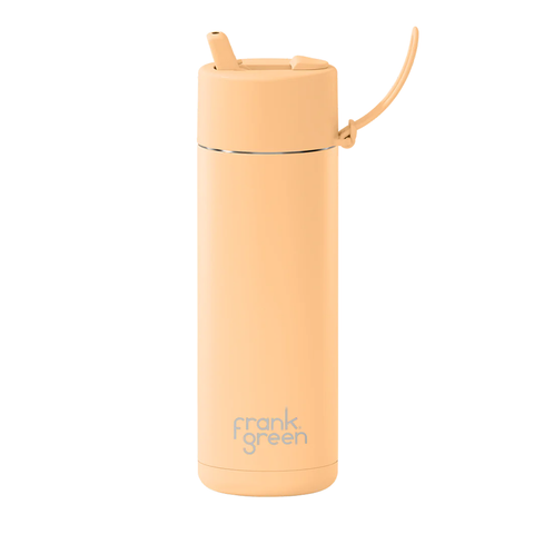 Frank Green Reusable Bottle Flip Straw 20oz   Solar Glow