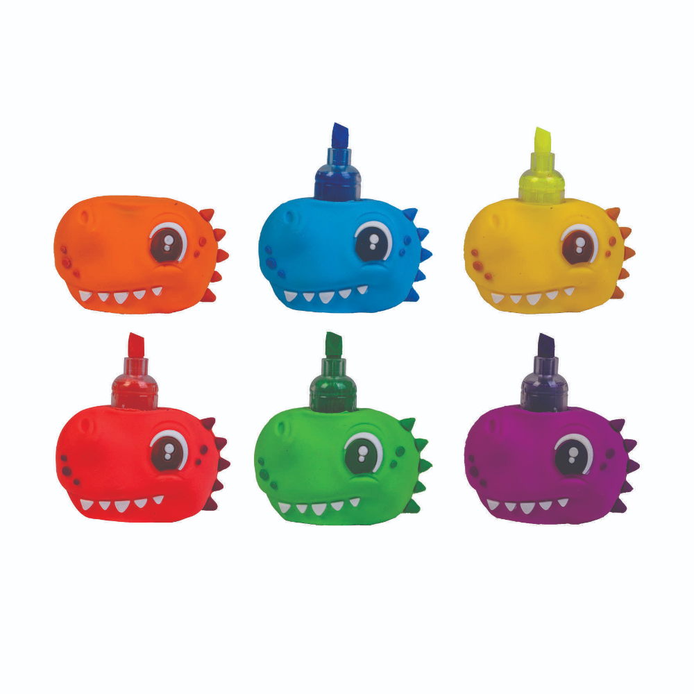 Dino Highlighters Pack of 5