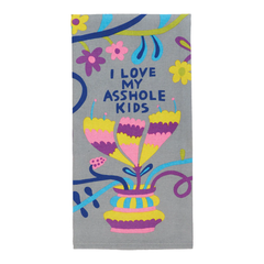 Blue Q Tea Towel Love My Asshole Kids