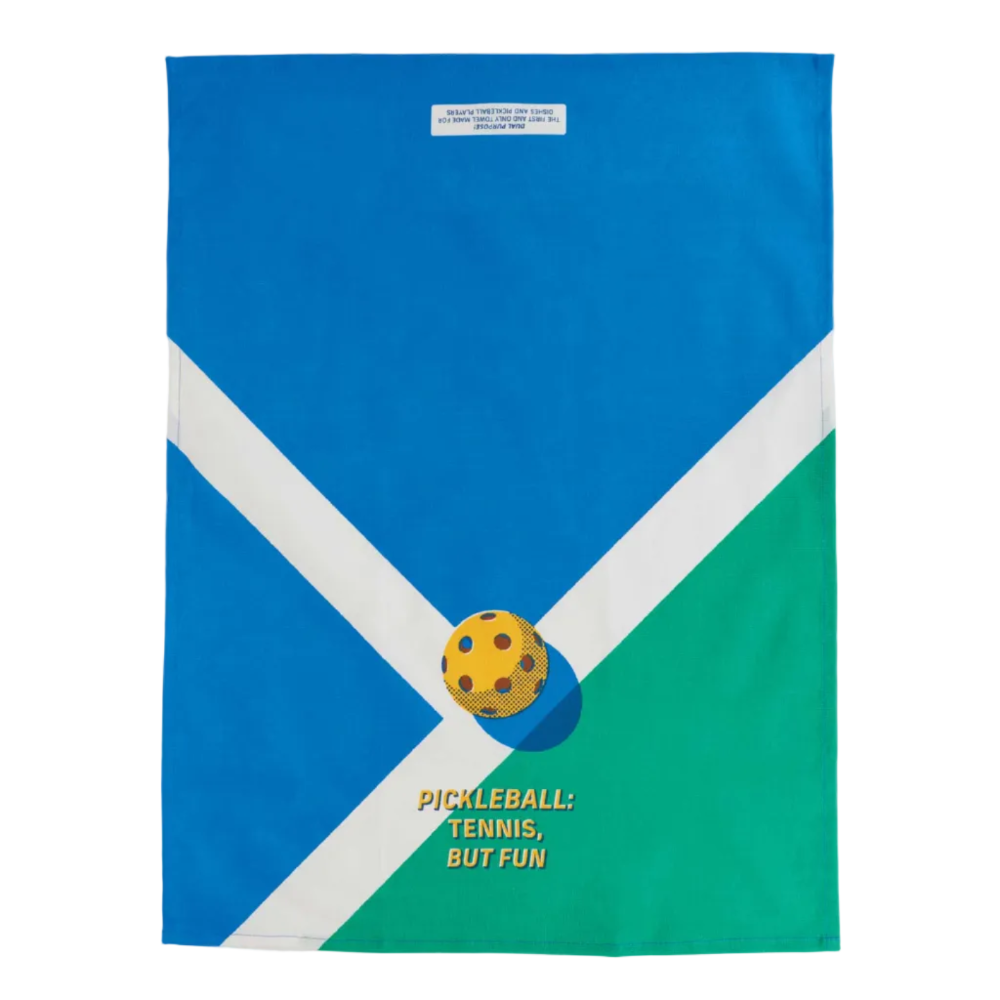 Blue Q Tea Towel Pickleball