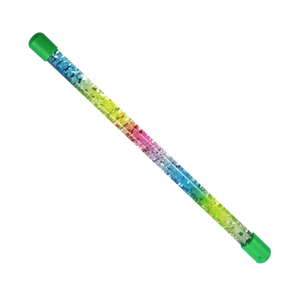 Rainbow Glitter Wand