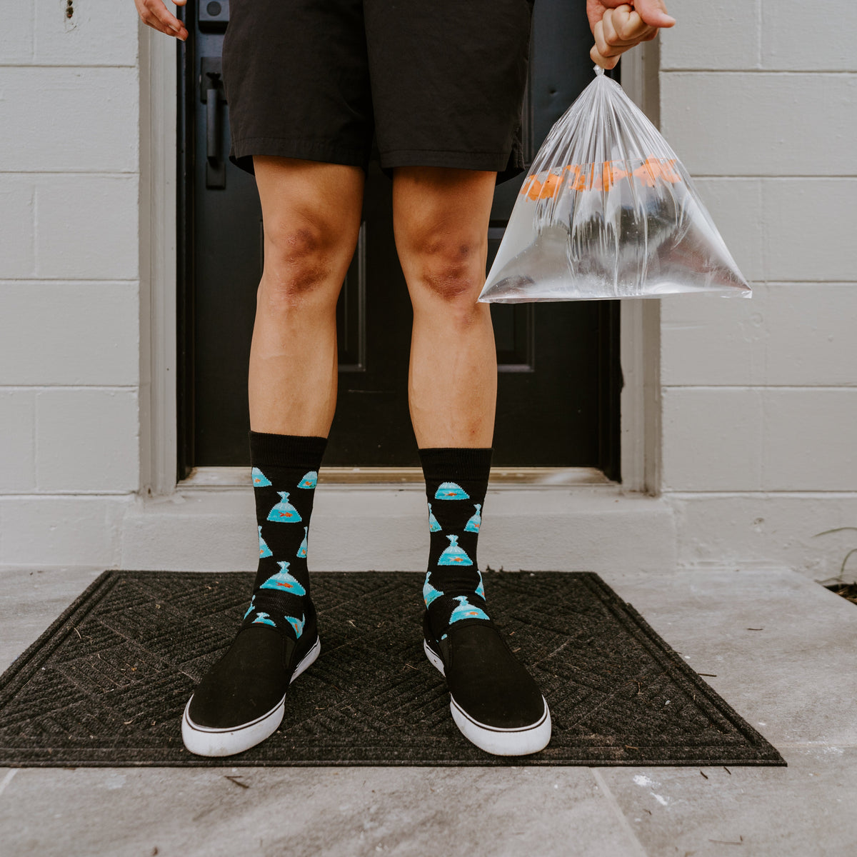 Socksmith Socks Men's What A Catch Black