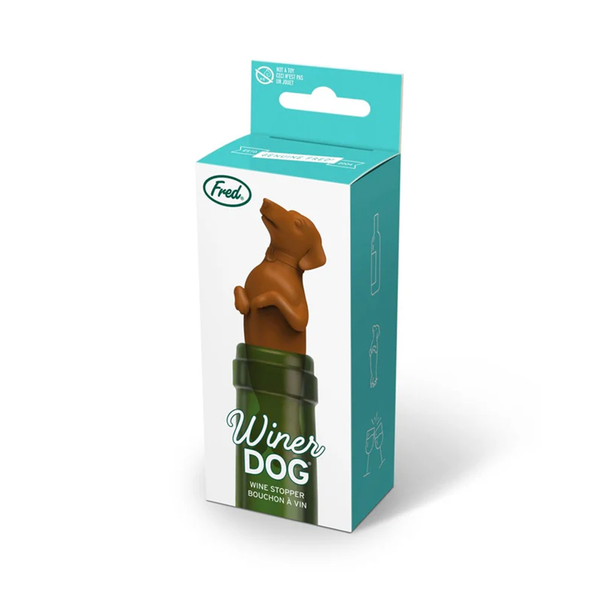 Fred Winer Dog Bottle Stopper