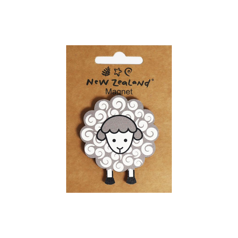 Wooden Cut Out Magnet Sheep