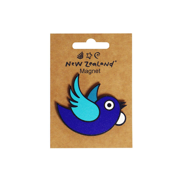 Wooden Cut Out Magnet Tūī