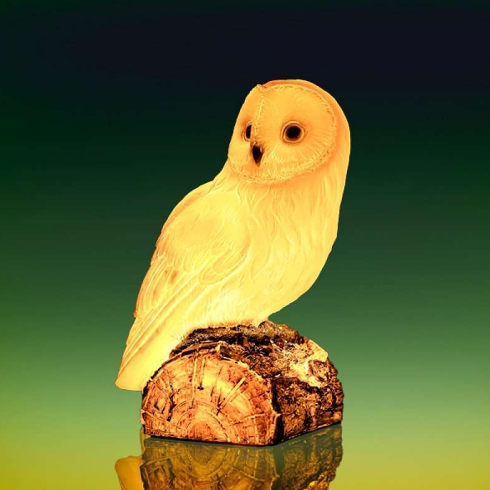 Snowy Owl Table Lamp