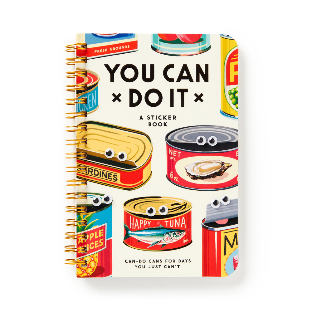 Brass Monkey You Can Do It Googly Sticker Book