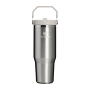 Stanley IceFlow Flip Straw Tumbler 30oz Stainless Steel Ash