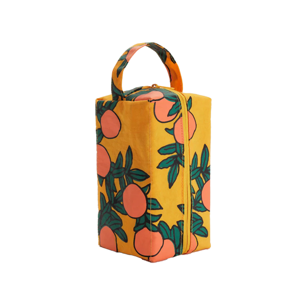 Baggu Dopp Kit Travel Bag Orange Tree