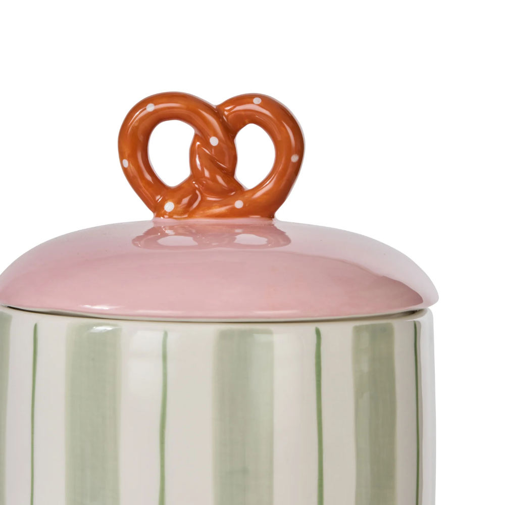Emporium Pierre Pretzel Stripe Cannister