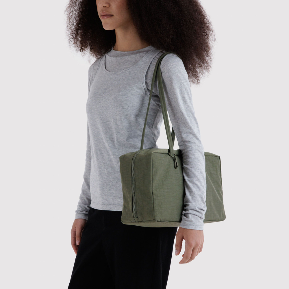 Baggu Medium Nylon Bowler Bag Caper