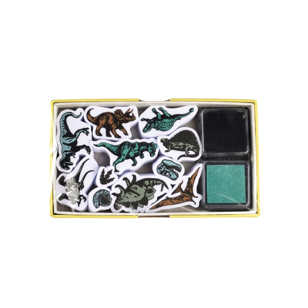 Rex LondonLondonSet Of Mini Stamps Prehistoric Land