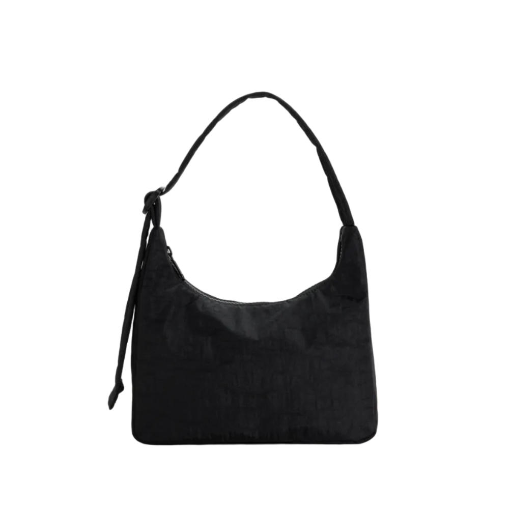 Baggu Mini Nylon Shoulder Bag Black