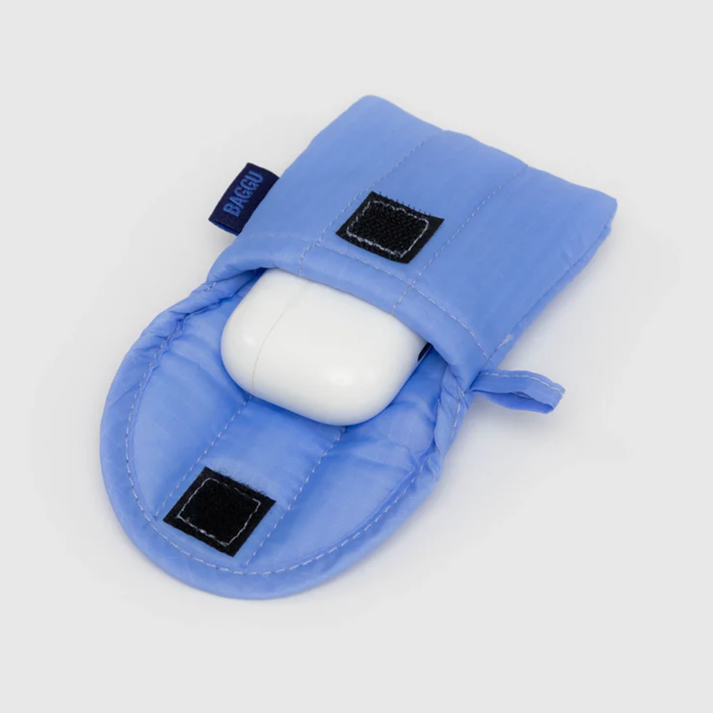 Baggu Puffy Earbuds Case Cornflower