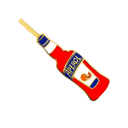 Yellow Owl Hair Pin Aperol