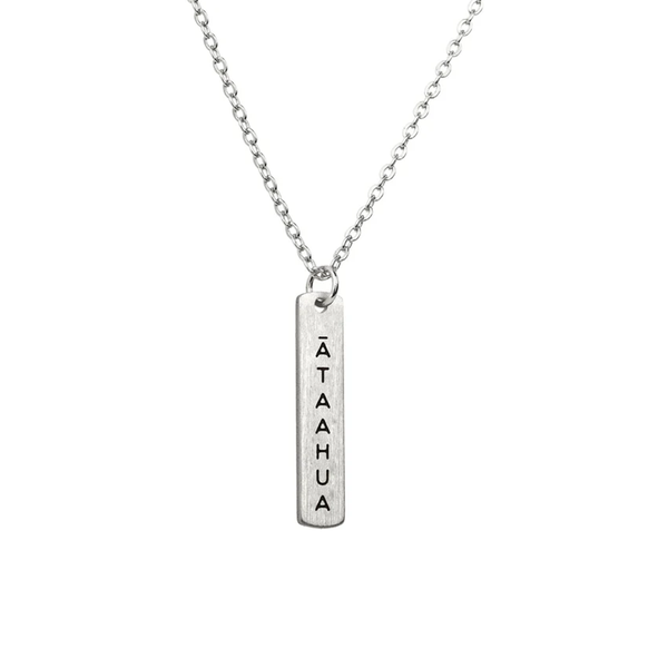 Little Taonga Necklace Te Reo - Ataahua