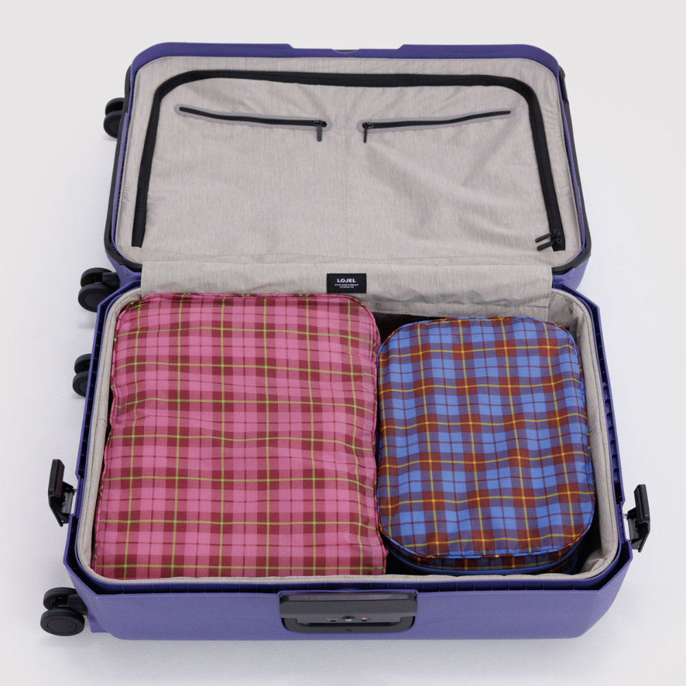Baggu Large Packing Cube Tartan