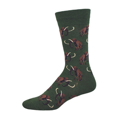 Socksmith Socks Men's Wooly Mammoth Green Heather
