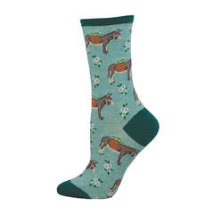 Socksmith Socks Womens Hauling Ass-Blue Heather
