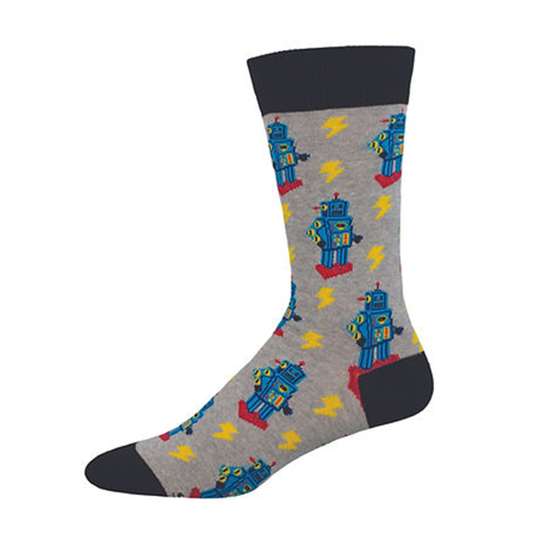 Socksmith Socks Men's Charge Of The Robots