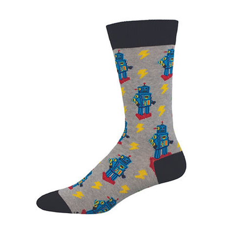 Socksmith Socks Men's Charge Of The Robots
