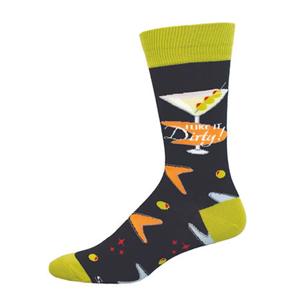 Socksmith Socks Mens I Like It Dirty Black