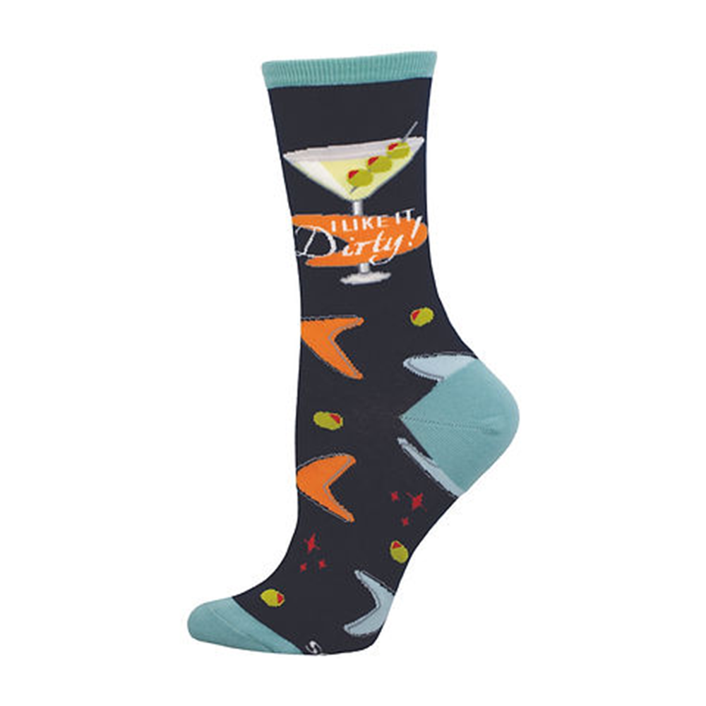 Socksmith Socks Womens I like it Dirty Navy