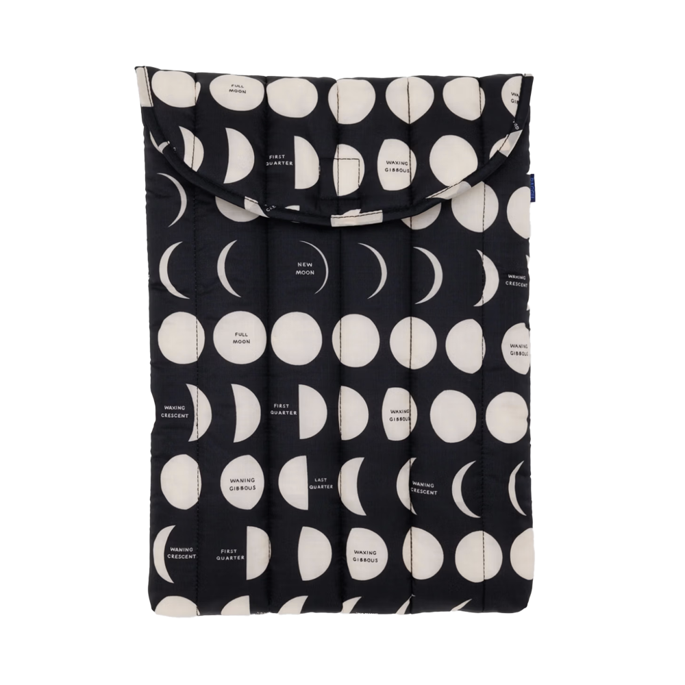 Baggu Puffy Laptop Sleeve 16 inch Moon