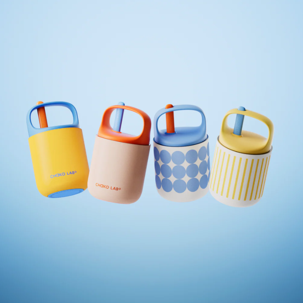 Chako Lab BaoBao Cup Pink Orange