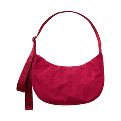 Baggu Medium Nylon Crescent Bag Cherry