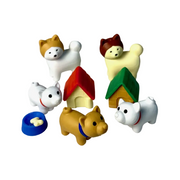 Iwako Eraser Puppy Assorted