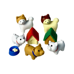 Iwako Eraser Puppy Assorted