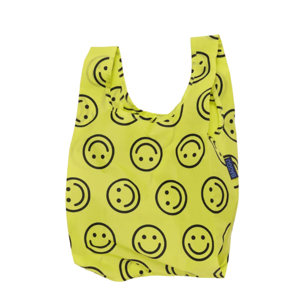 Baggu Baby Reusable Bag Yellow Happy