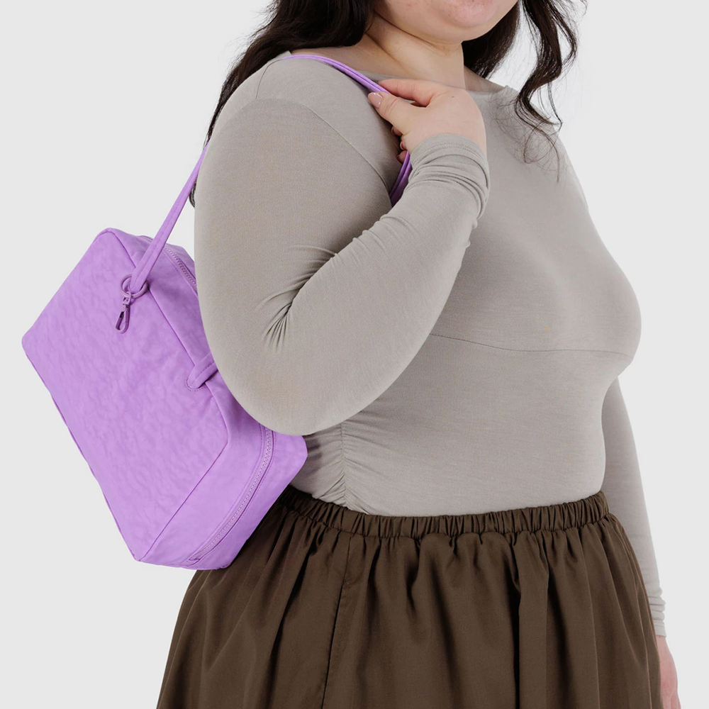 Baggu Nylon Bowler Bag Rose