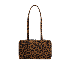 Baggu Nylon Bowler Bag Leopard