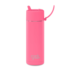 Frank Green Reusable Bottle Flip Straw 20oz Bubblegum Blast