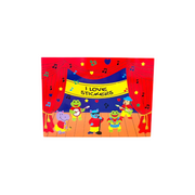 Sticker Garden Sticker Album for Collecting Animal Jazz Band