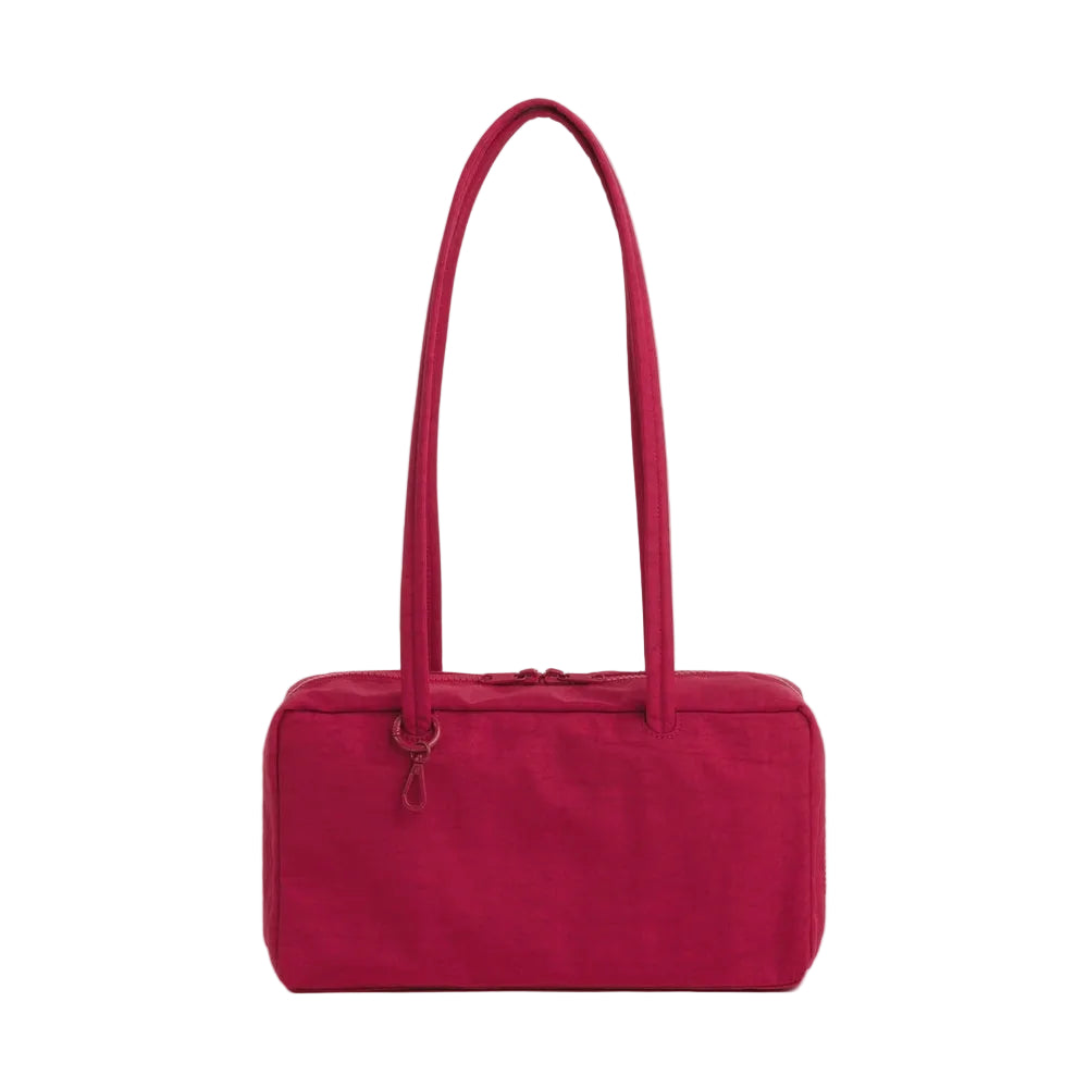 Baggu Nylon Bowler Bag Cherry