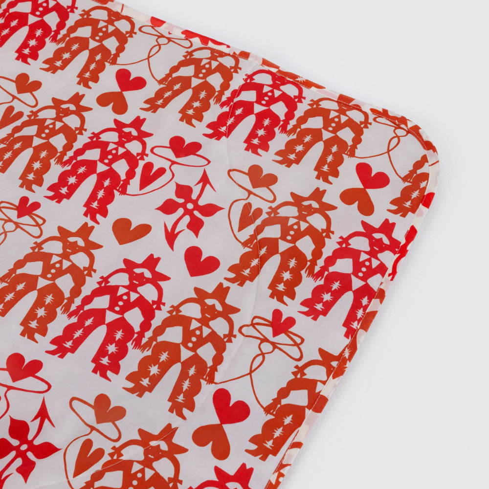 Baggu Puffy Picnic Blanket Cowgirl