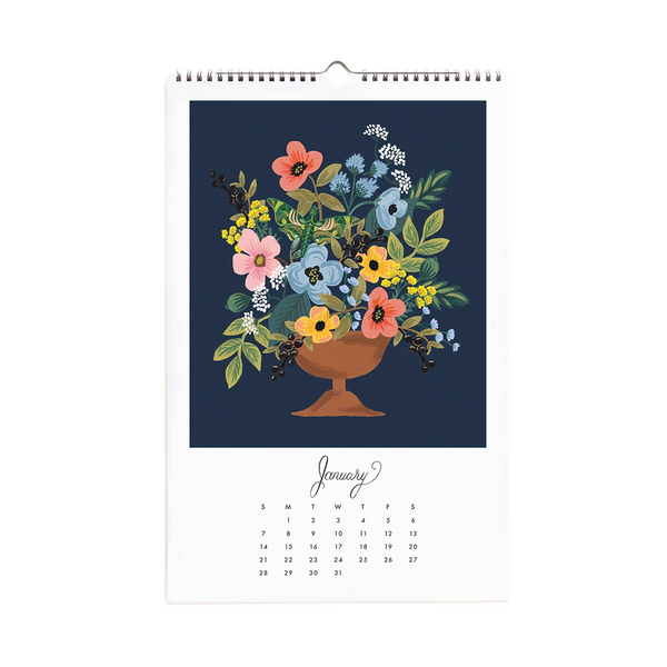 Rifle Paper Co 2024 Flower Studies Wall Calendar