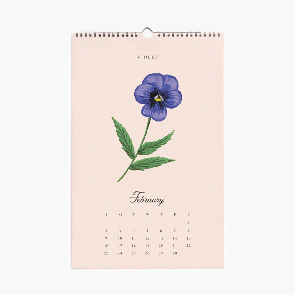 Rifle Paper Co 2025 Wall Calendar Say it with Flowers