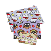 Baggu x Hello Kitty Flat Pouch Hello Kitty & Friends Western