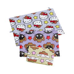 Baggu x Hello Kitty Flat Pouch Hello Kitty & Friends Western