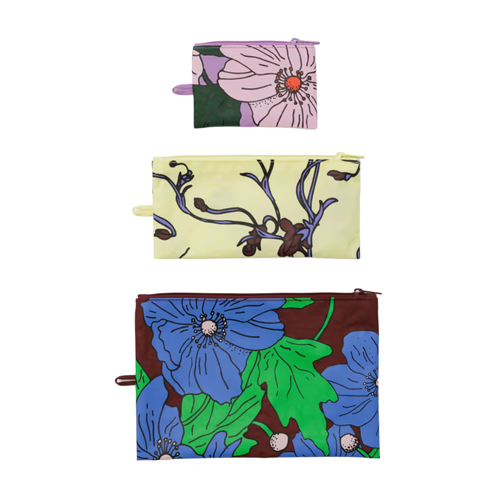 Baggu Flat Pouch Poppy