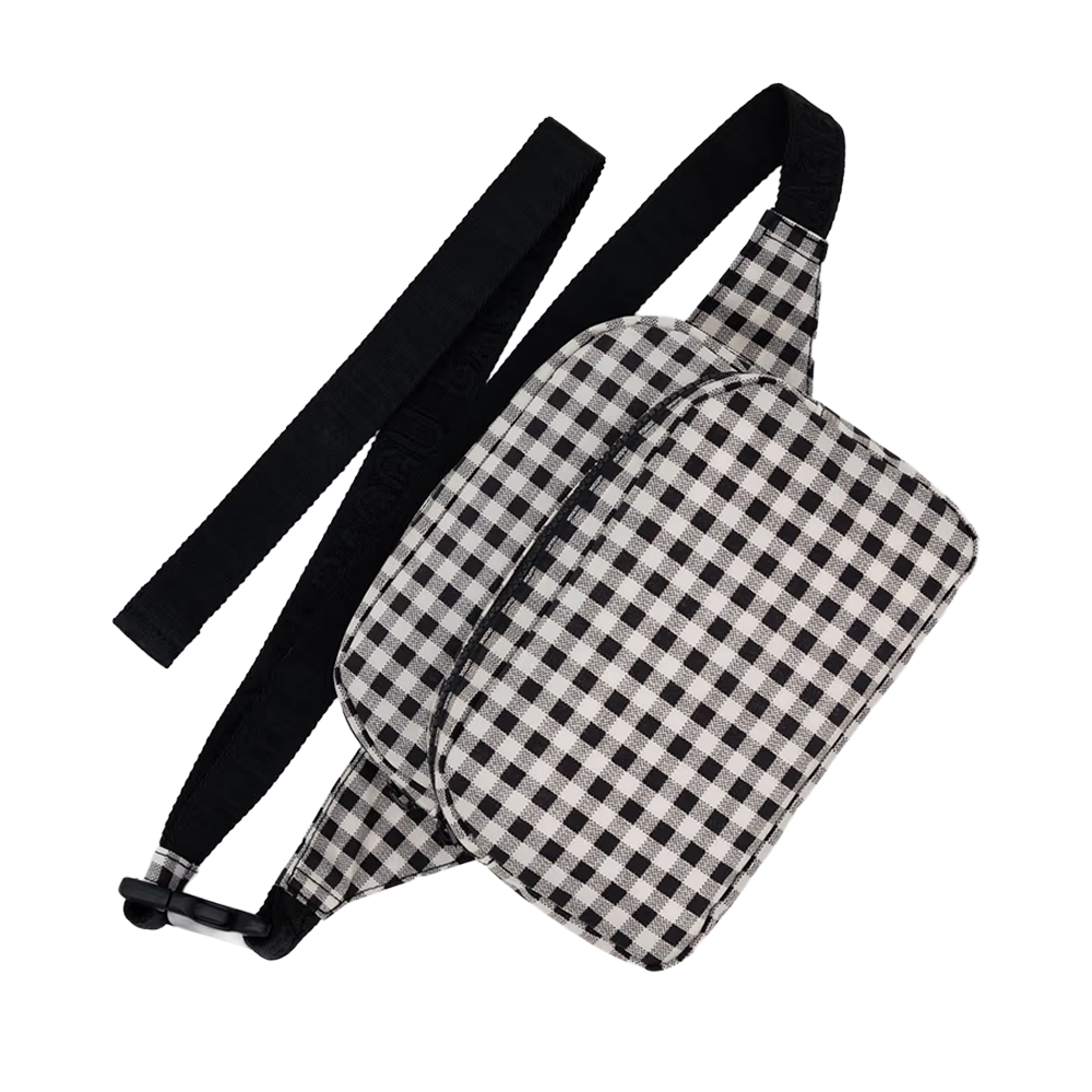 Baggu Fanny Pack Black and White Gingham