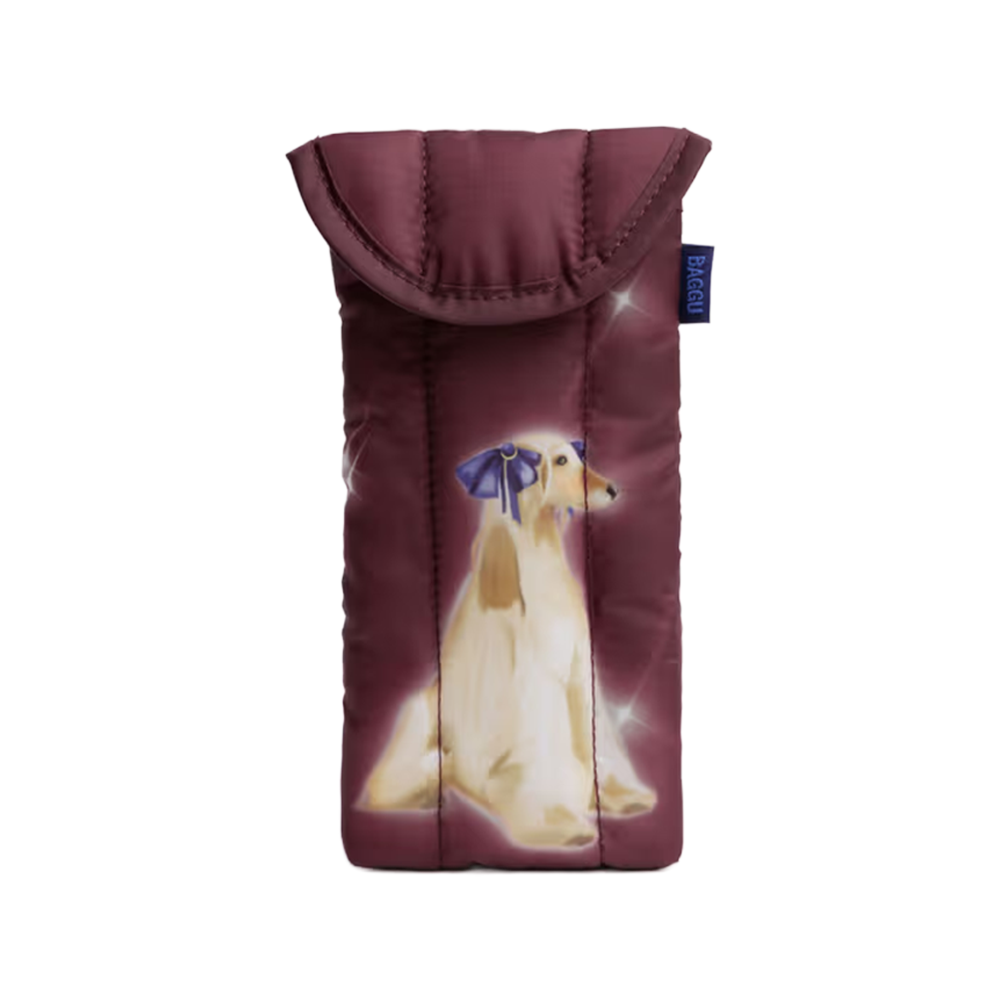 Baggu Puffy Glasses Sleeve Fancy Dogs