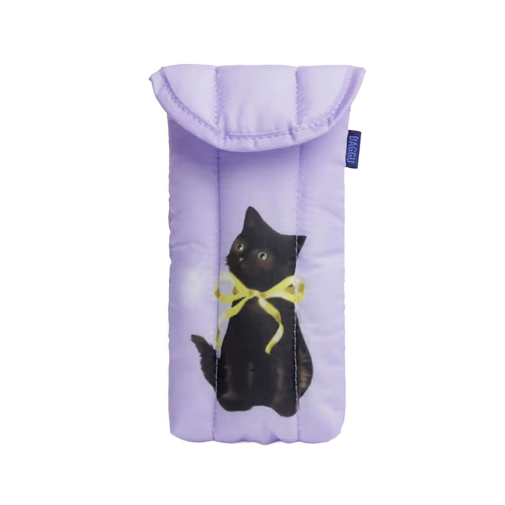 Baggu Puffy Glasses Sleeve Fancy Cats