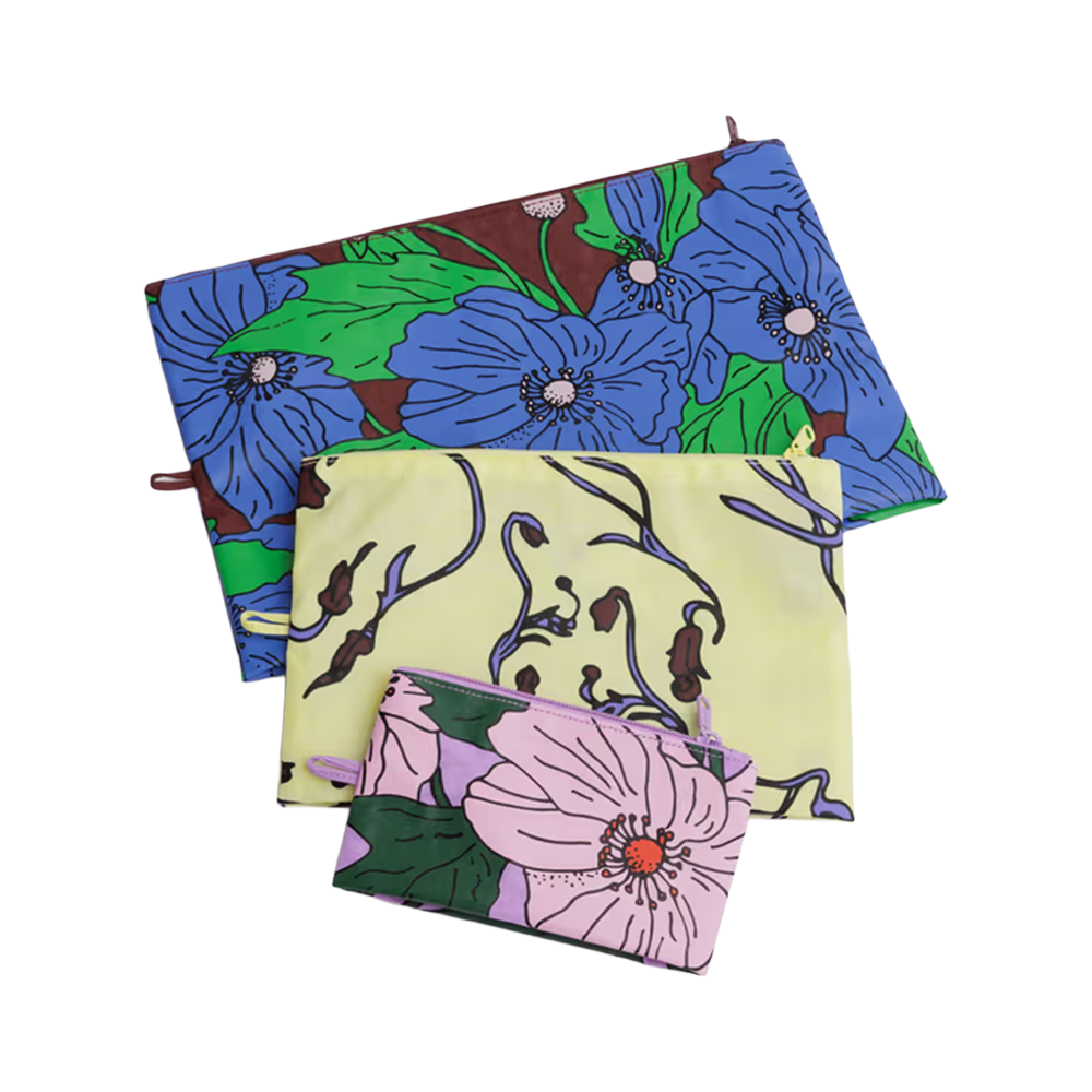 Baggu Flat Pouch Poppy